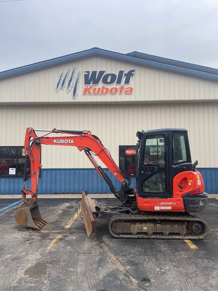 KUBOTA USED KX040-4R3T EXCAVATOR