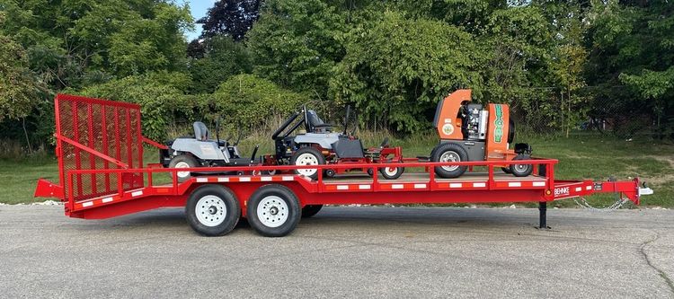 Behnke Trailers BCT2212EDO (Red)