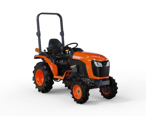 A Kubota B series compact tractor